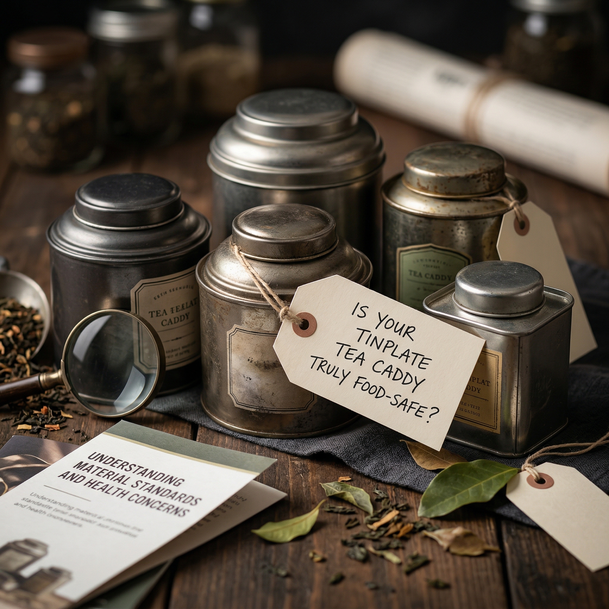 Is Your Tinplate Tea Caddy Truly Food-Safe? Understanding Material Standards and Health Concerns